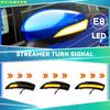 Smoked LED Dynamic Turn Signal Light Side Mirror Flashing Light for Ford Fiesta Mk7 2008-2017 for Ford B-Max