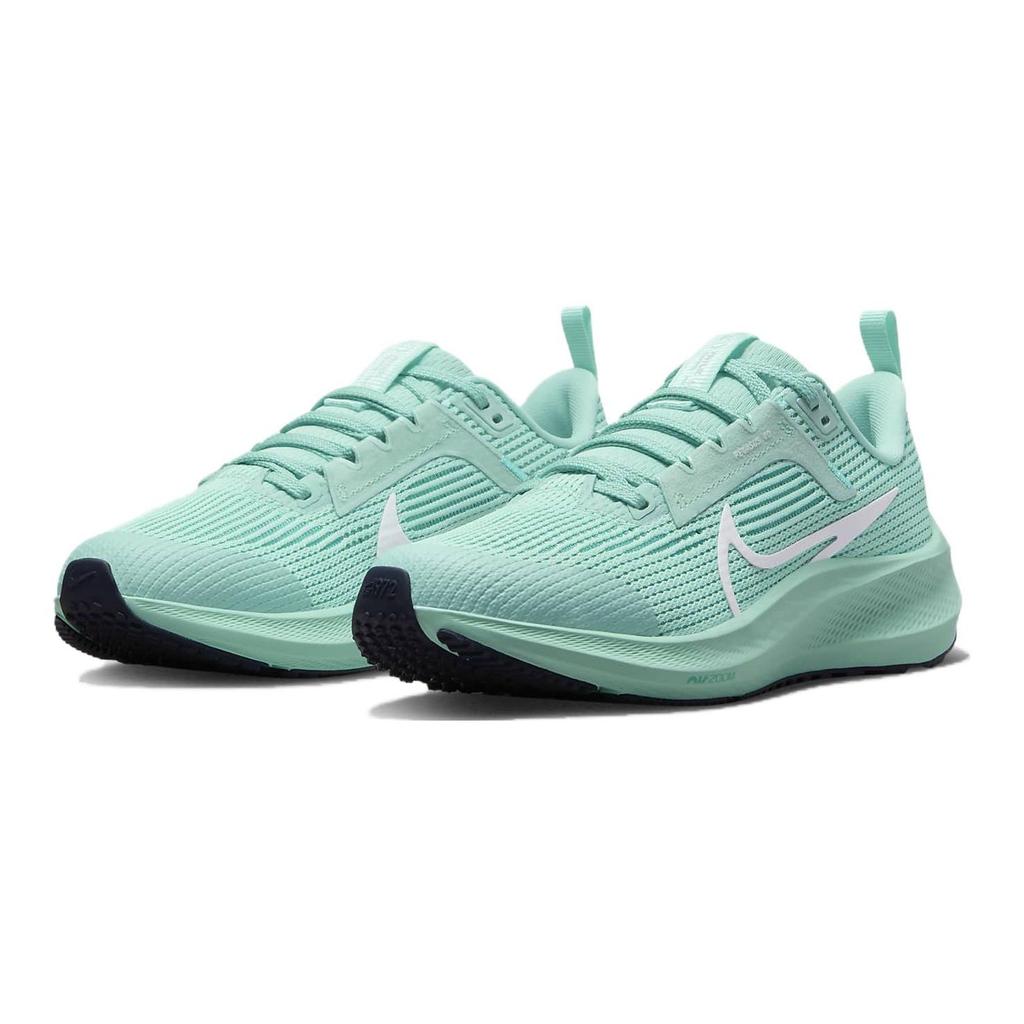 Nike Zoom Air Pegasus 40 Изумрудный Райз (GS) Детские кроссовки Clear-Jade Jade-Ice White DX2498-300