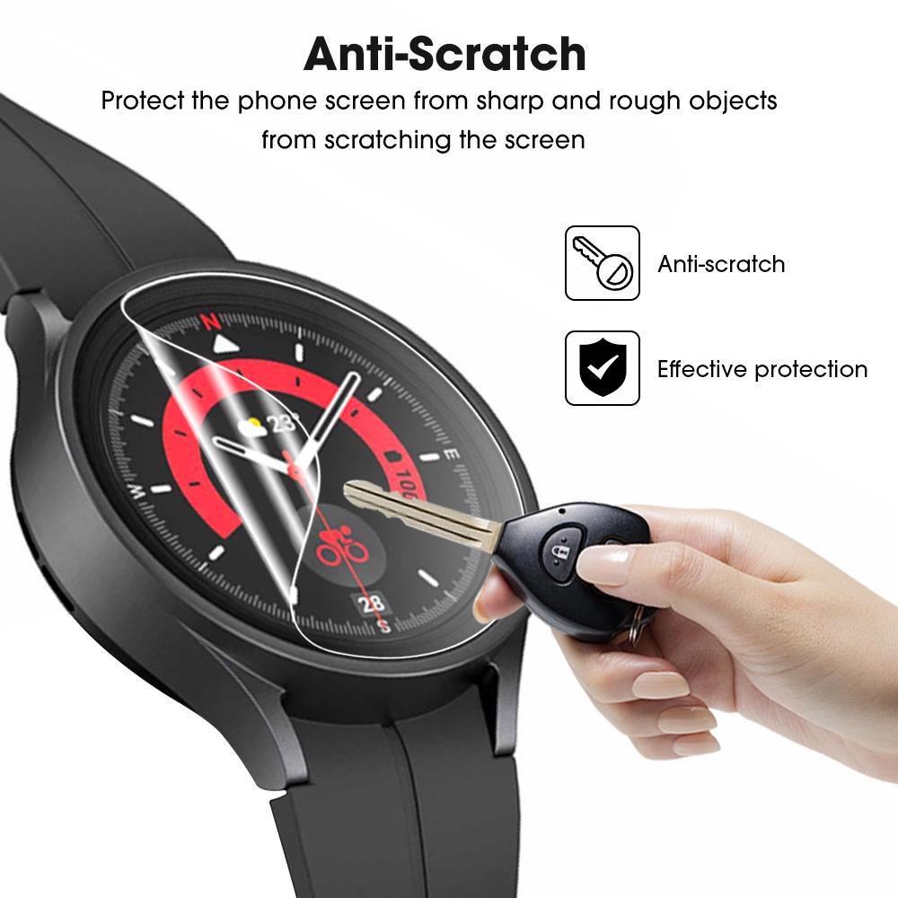 Гидрогелевая пленка Watch6 для Samsung Galaxy Watch 4, 5, 6, 40/44 мм, мягкая защитная пленка для экрана, часы 5 Pro 4Classic, 42/43/46/47 мм