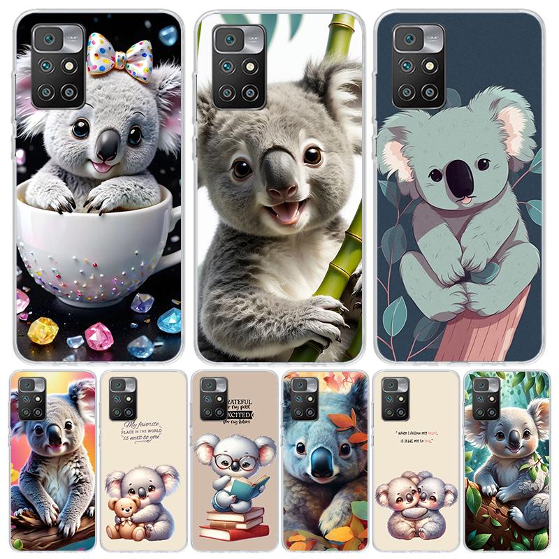 Коала Каваи Милое Животное Для Xiaomi Redmi 13C 13 12C 12 14C Чехол Для Телефона 10 10A 10C 9 9A 9C 9T 8A 8 7A 7 6A 6 Pro K70 K60 K40 K20