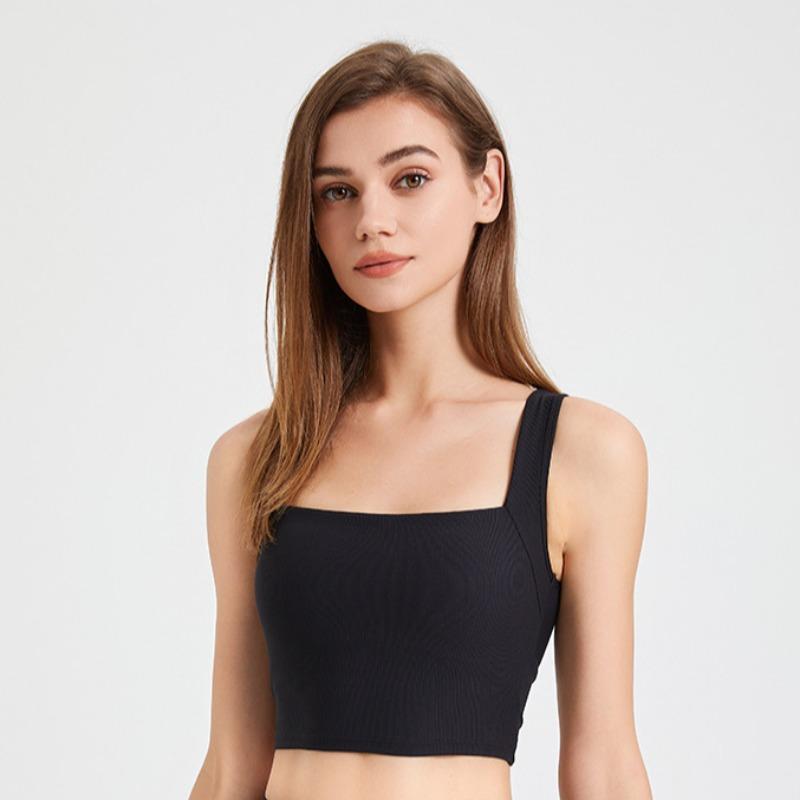 Красивый спортивный бюстгальтер-боди с открытой спиной, фиксированная чашка, бюстгальтер для йоги, быстросохнущий, противоударный, фитнес-жилет