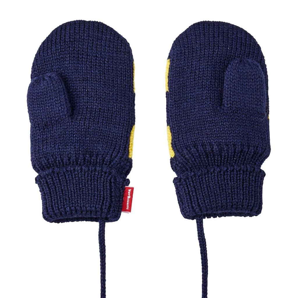 MIKIHOUSE HOT BISCUITS Boys and Baby Size S Mittens, Girls, Clothes, Multicolor, (1-3 Years), 73-7601-682