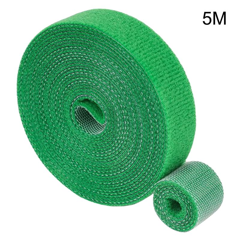 1/3/5M нейлоновая лента для повязки растений многоразовые крючки-петли для растений зеленая лента-застежка бамбуковая тростниковая обертка поддержка для дома и сада аксессуары