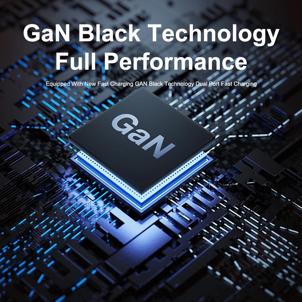 35W QC 3.0 PD Fast Charger GaN USB - EU & US Standard