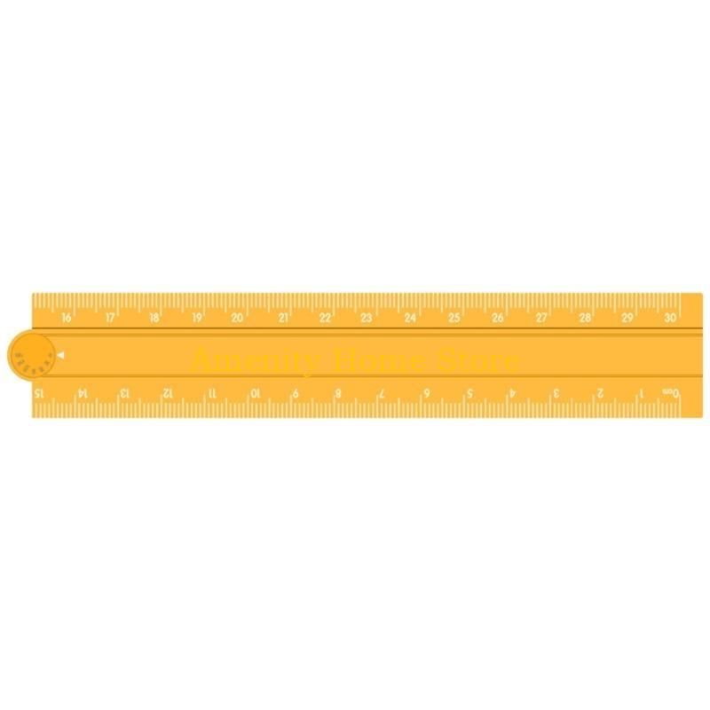 F26C Efficient Aluminum Foldable Ruler Suitable for Precise Measurement Needs in Workshops and Homes, Home & Professional Use