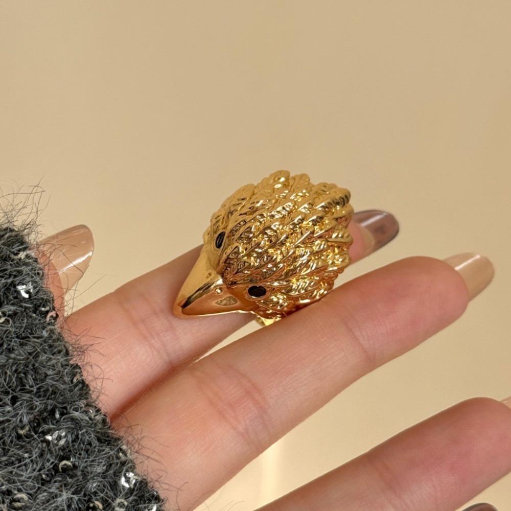 Geometric Eagle Shape Ring Cool Chunky Ring Creative Exaggerated Ring  Gift
