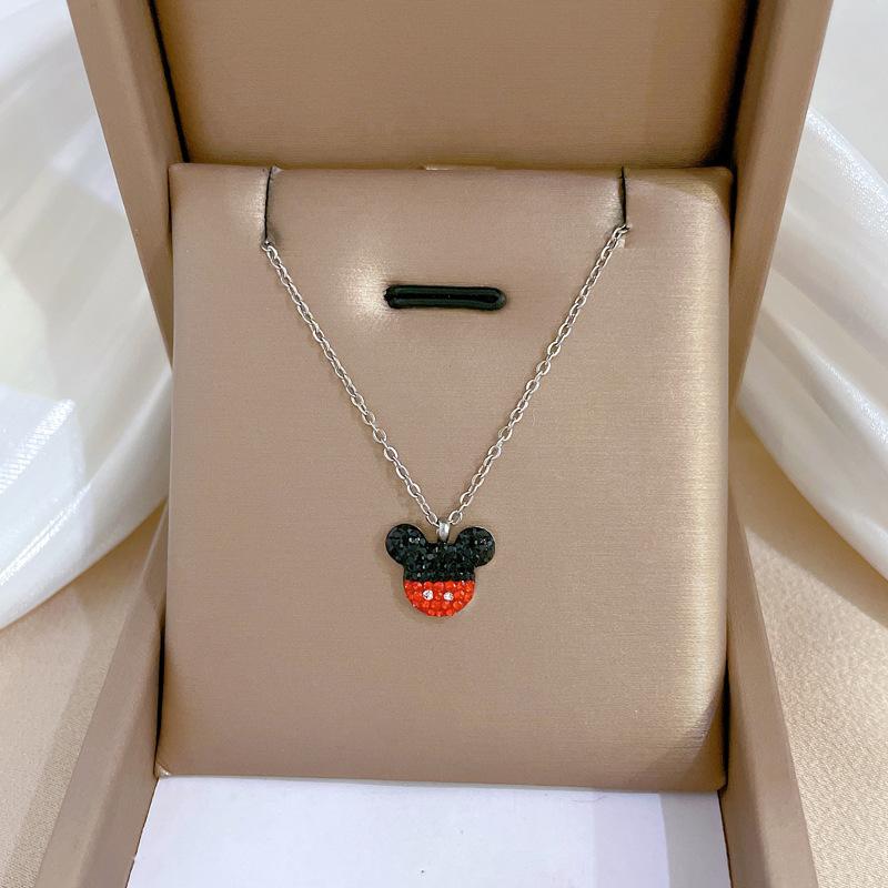 Real Gold Cold Necklace In The E-Commerce Good Goods Furnace, Women'S Collarbone Chain With Jewelry