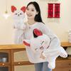 New Playful Animal Series Plush Toys Cute Fox Rabbit Cat Doll Children's Company Gift
