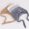 Keep warm Children Knitted Hat Cute Cat Ear Plush Warm Hat Cute Ear Protection Hat  Boy Girl