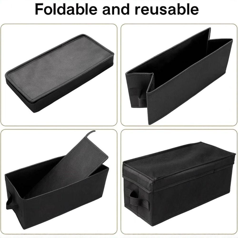 Visible Window Stackable CD Case with Handles CD Holder Premium CD Storage Box Audio Collection