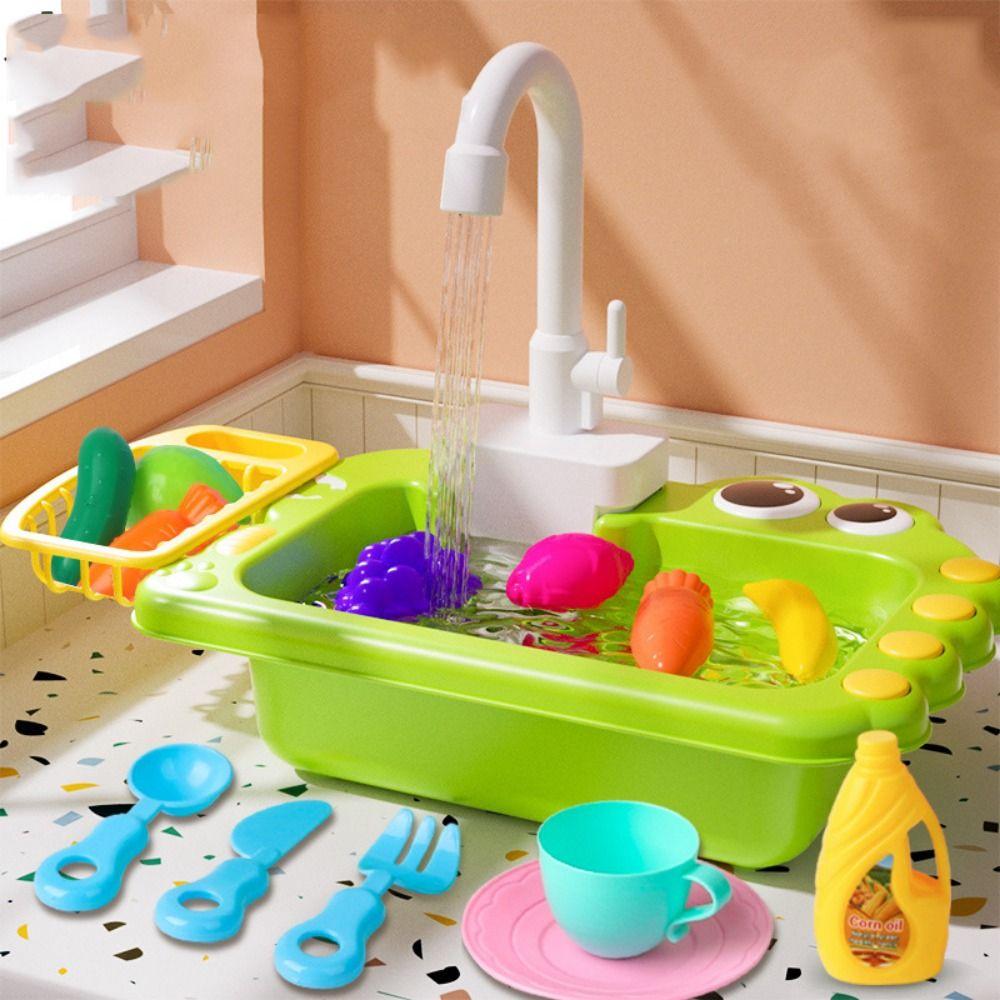 Rotatable Kitchen Sink Toy Universal Sink Faucet Play Tap Faucet Replacement Toy Household
