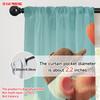 2pcs, plane printing Print Curtains Grandparents embrace1 Polyester (without rod) Room Decor for Kitchen, Bedroom & Living