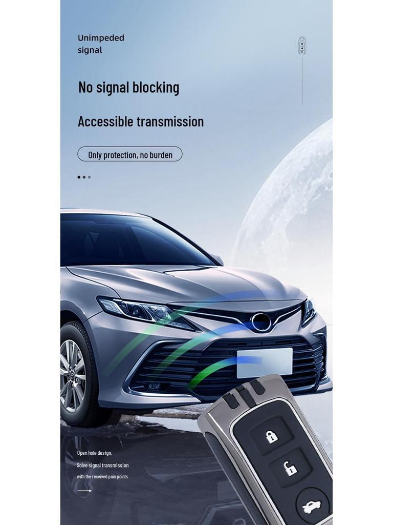 Key Case for Older Toyota Models: Camry, Highlander, Prado, Zhi Xiang, Yizhi