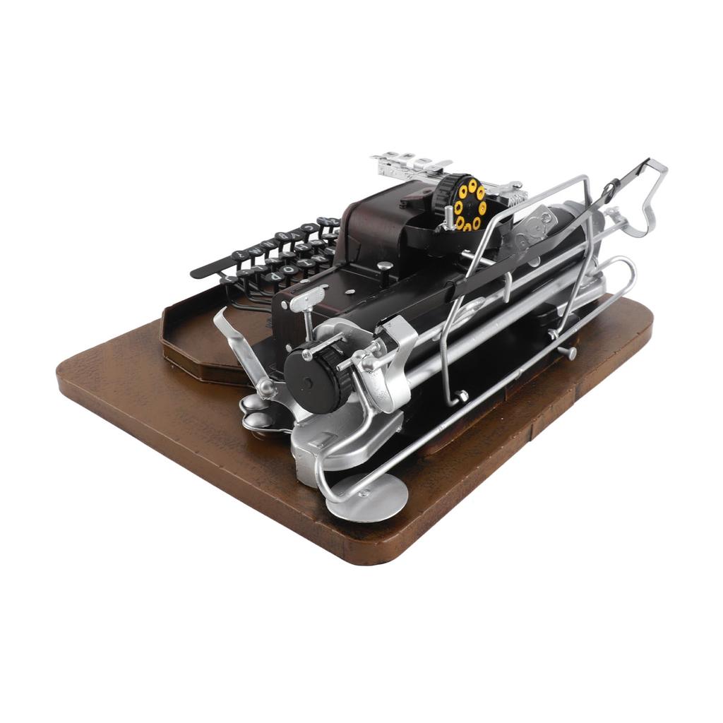 Винтажная модель пишущей машинки Декомпрессионная декоративная стильная антикварная модель пишущей машинки для дома