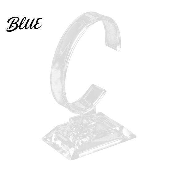 Shop Counter Watch Holder Clear Display Stand Acrylic C Shape