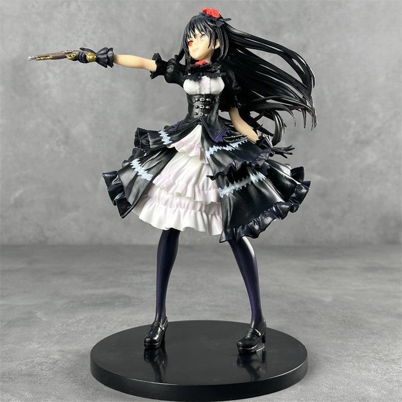 Фигурка Куруми Токисаки из аниме «Date A Live» Красивая Девушка Двумерная Фигурка Большого Масштаба Модель Декорация Коллекционная