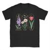 Foxglove Daisy Tulip Floral FDT T-Shirt Hippie T Shirts Short Sleeve Y2K Casual Tops Summer Cotton O Neck Oversize Clothes