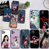CJ89 Чехол для телефона Princess Mulan Soft Shell для Xiaomi Poco C40 C50 C51 C55 C65 C71 C75 F3 F5 F6 F7 M2 M3 Pro Ultra