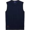 Polo SS25 Однотонный свободный топ-майка без рукавов с круглым вырезом Женские топы Темно-синий WMPOSWENC021157-400