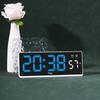 Цифровой будильник с голосовым управлением, TEMP, неделя 2, будильник, питание от USB, всегда включено, летнее время, повтор, настольные часы, ночной режим, 12/24 ч, светодиодные часы