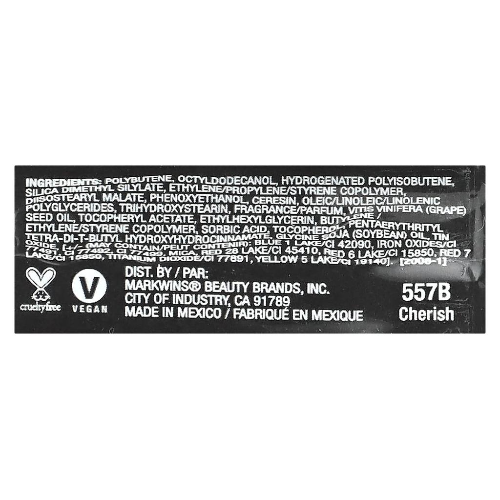 Megaslicks, Lip Gloss, 557B Cherish, 2.2 Ml (0.07 Fl Oz)