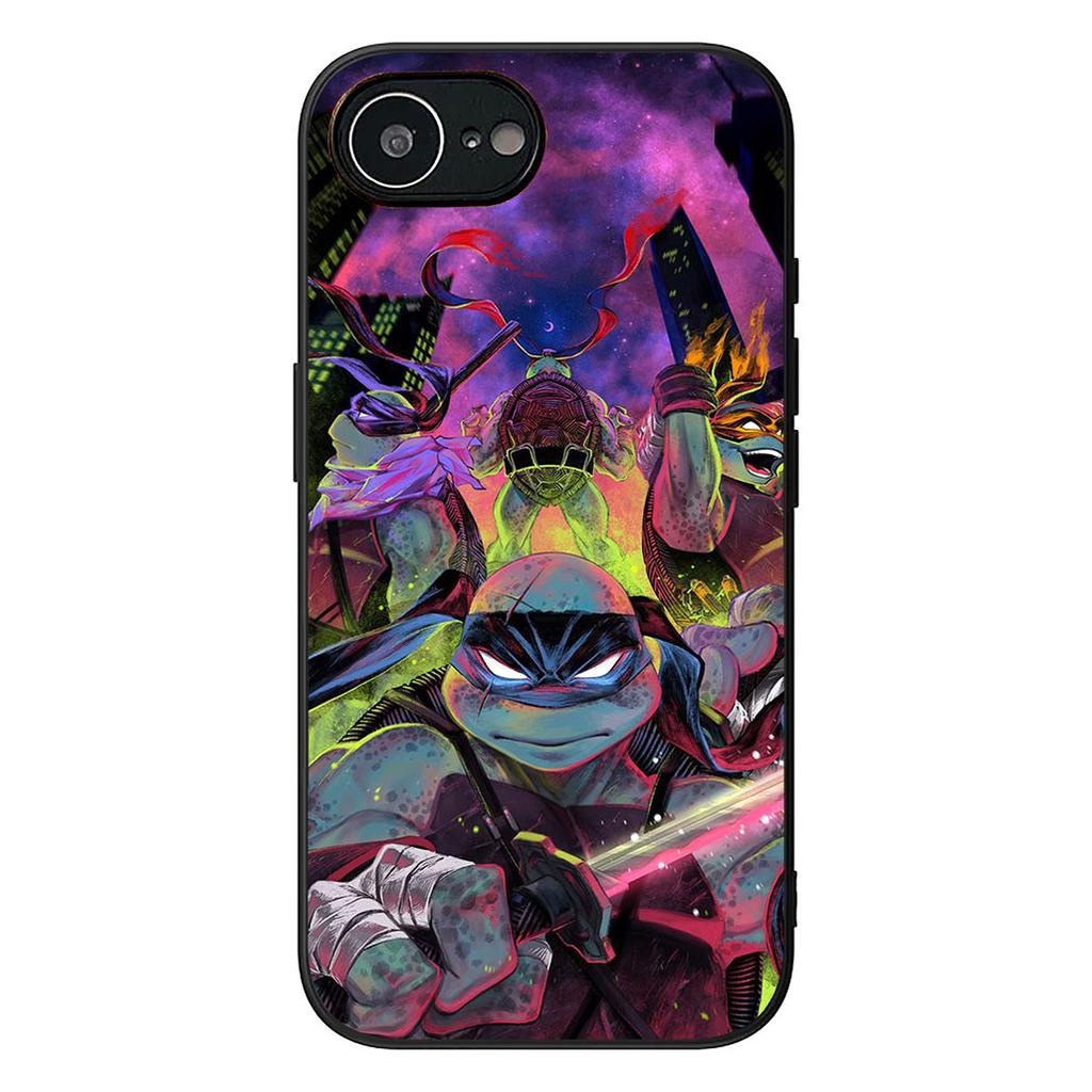 N-Ninjas Cartoon T-Turtles Phone Case for Motorola Moto E13 E20 E32 E22 E14 E15 G32 G60 G72 G7 G8 G82 G9 Plus Power Cover Casing