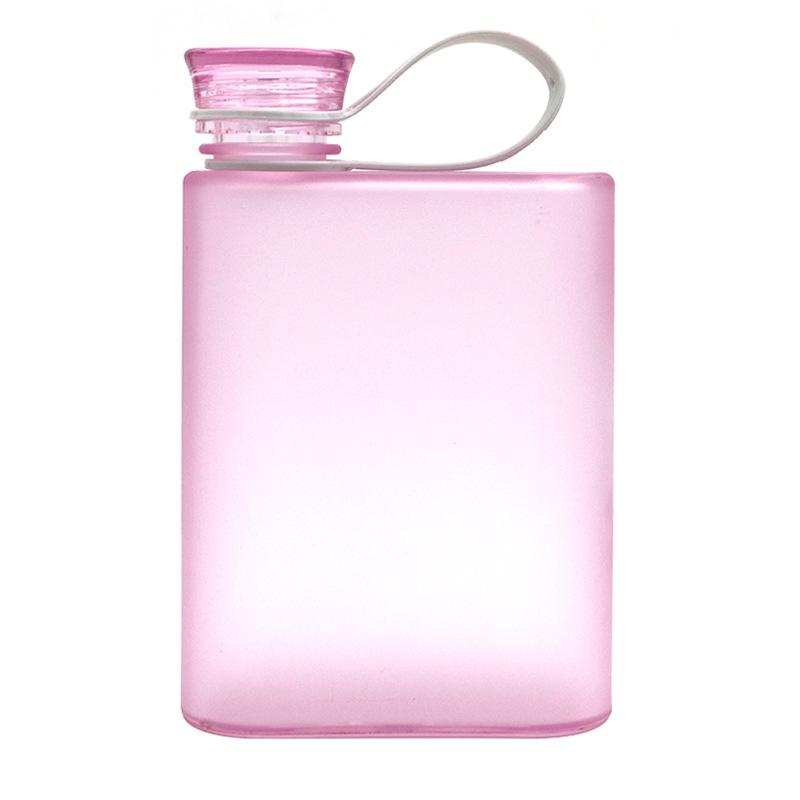 Personalised Logo Water Bottle 380ml BPA Free Water Bottle Outdoor Sport Portable Leakproof Clear Drinks Custom Water Bottles