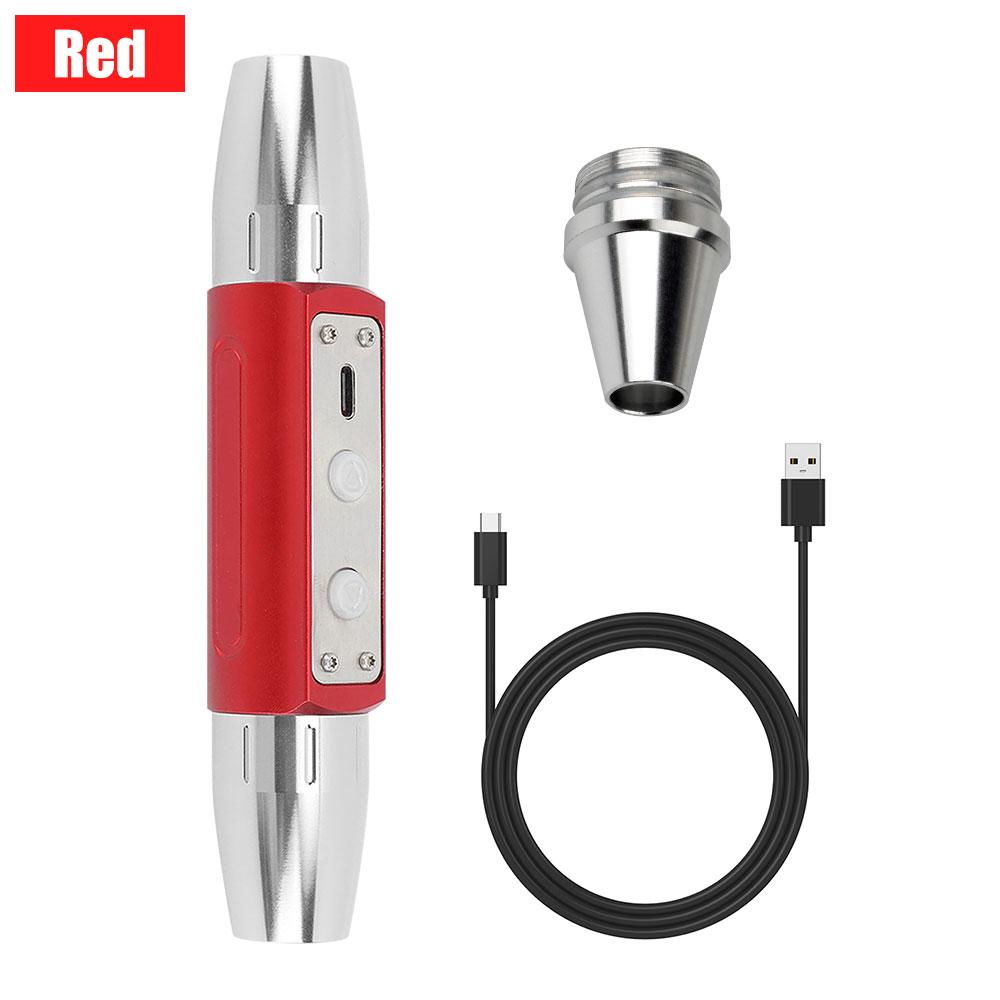 Экспертный фонарь для идентификации нефрита, 6 светодиодов, белый/желтый/красный/синий/365 нм/395 нм УФ-фонарик Ультрафиолетовые драгоценные камни Ювелирные изделия Детектор янтаря