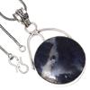 Pendant Sodalite Gemstone Valentine'Day Ethnic Silver Jewelry 2"