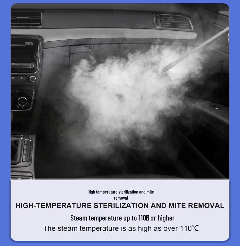 Yaqiang High-Power Industrial Steam Cleaner - 24h Continuous Operation for Car Wash & Hotel Use
