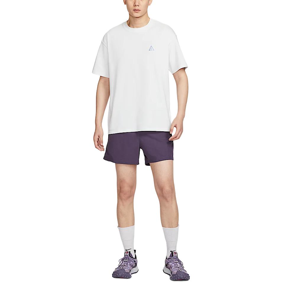 Новая футболка Nike ACG SS25 NRG ACG Мужская Горная вершина Белая IF0371-121