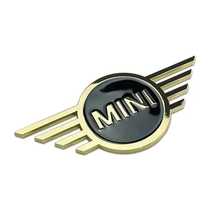 3D Металлический Задний Значок для Автомобиля Mini Cooper F55 F56 F54 Countryman Clubman JCW R56 R60 F60 Передняя Наклейка-Эмблема Аксессуары
