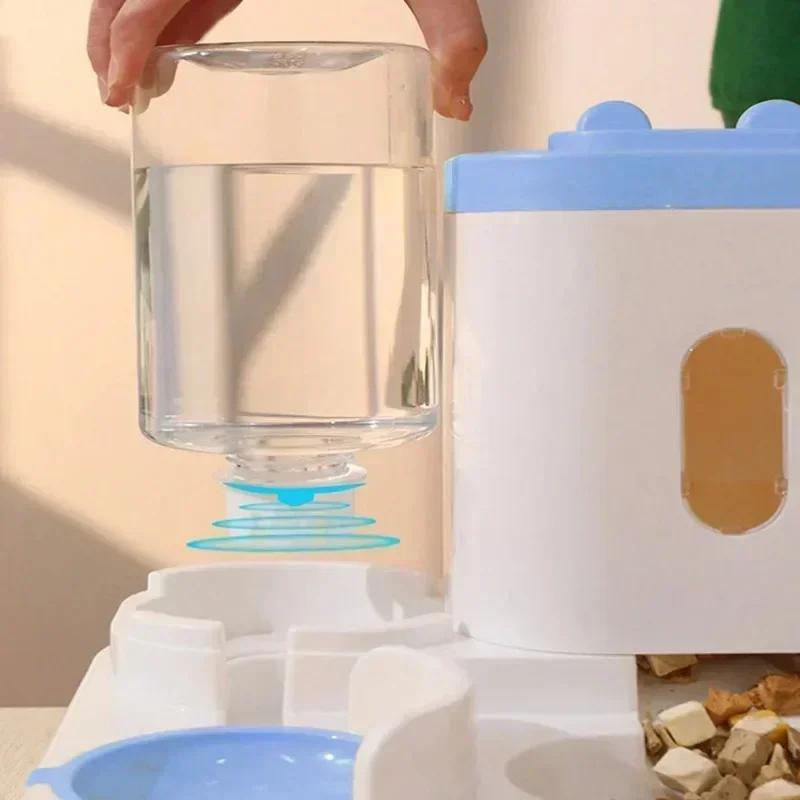 Автоматическая кормушка для кошек Smart Pet Food Dispenser Автоматический дозатор корма для кошек Миска для кошек и собак с диспенсером для воды Аксессуары для домашних животных Новые