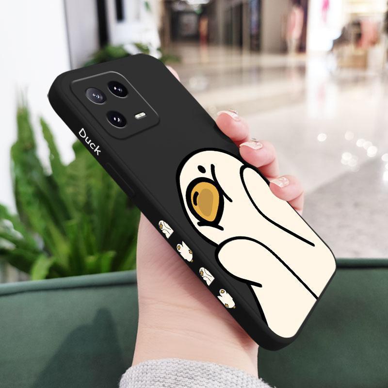 Beautiful Duck Phone Case For Xiaomi Mi 14T 14 13 13T 12 12X 12T 11 11T Ultra 10 10T 9 9T 9SE 8 Pro Lite Liquid Silicone Cover
