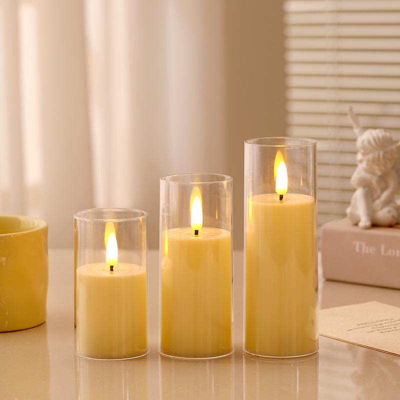 Светодиодный беспламенный комплект качелей со свечами — креативное украшение дня рождения и свадьбы