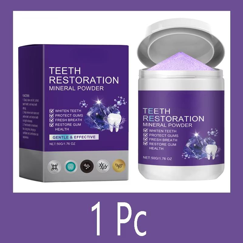 Минеральный порошок для восстановления зубов