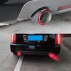Polished Car Exhaust Pipe Muffle Blue Red LED Glowing Long Lasting Auto Exhaust Tip Muffler Replacement