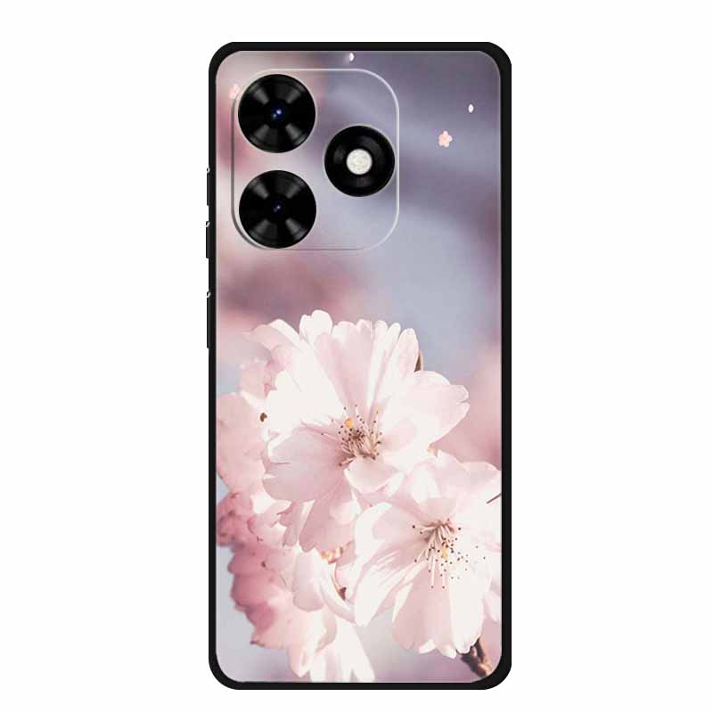 Чехол для Tecno Spark Go 2024 Животные Расписной ТПУ Силиконовый Мягкий Чехол для Телефона для Spark Go2024 BG6 Защитный Волк Ударопрочный Para