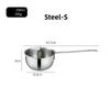 304 Stainless Steel Mini Hot Oil Pot Milk Pan Milk Pot Small Saucepan for Boiling Butter Melting Pot Butter Warmer Kitchen Pan