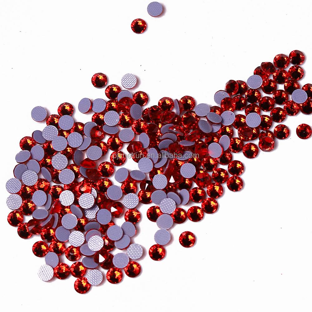 ZK 2088 Экологичные Плоские С Задней Стороной Термофиксация Насыпные Кристаллы Большие Стразы для Ногтей Гиацинт Роскошные Стразы 3 мм Свадебные Платья