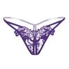 Erotic Panties Ladies Crotch Openning Underwear Sexy Embroidered Hollow Out Underpants See-Through Lingerie Hot Thongs