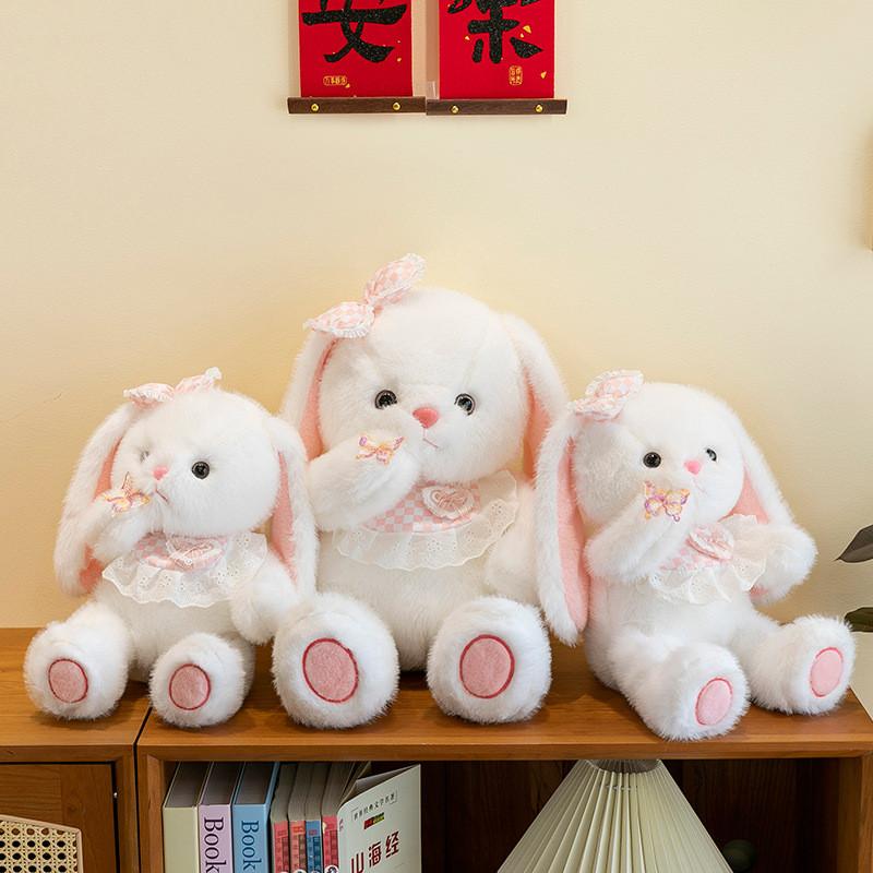 Plush Bunny Toy Cute Cartoon Butterfly Girl Children Birthday Holiday Gift Doll