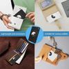 Compatible with Apple AirTag Silicone Card Sleeve Anti-Lost Protective Case Cover,with Front Back Film Set