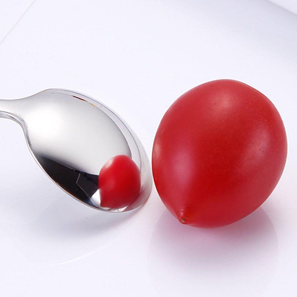 Multicolor Kitchen Supplies Stainless Steel Tableware Ice Cream Spoons Stir Spoon Coffee Scoop