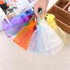 50pcs 9x12cm Colorful Party Candy Box Sheer Organza Jewelry Pouches Gift Bags Packaging