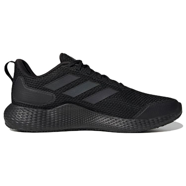 Adidas Edge Gameday Comfortable Trendy Mesh Durable Lightweight Low-Top Running Shoes Unisex Running Shoes Black IF0585