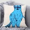 David Shrigley Art Painting Pillow Case Square Pillow Bedroom Sofa Leisure Comfort Cushion Car Living Room Home Decoration 40X40