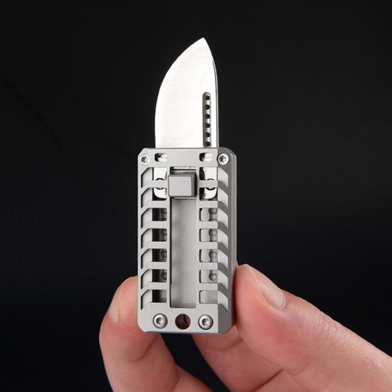 Slider Cutter Fidget Toy Нержавеющая сталь Острое лезвие Механическое снятие стресса Портативный для улицы