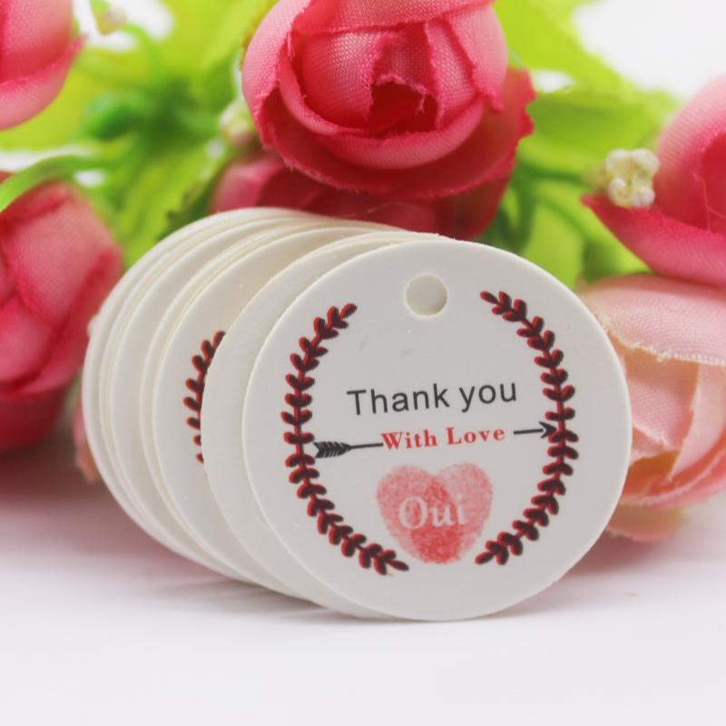 100 шт. белых подарочных бирок, новейшие круглые бирки диаметром 3 см, 300 г, картонные бирки, печенье, бирки с изображением любимых питомцев, хит продаж