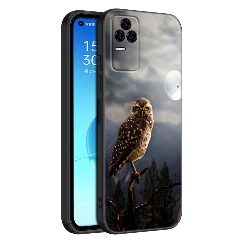 Чехол для телефона с милой совой и животным для Xiaomi POCO F2 F3 M2 M3 M4 X3 X4 Pro NFC F4 GT 5G F1 X2 C3 C31 C40 M5S, мягкий черный чехол из ТПУ